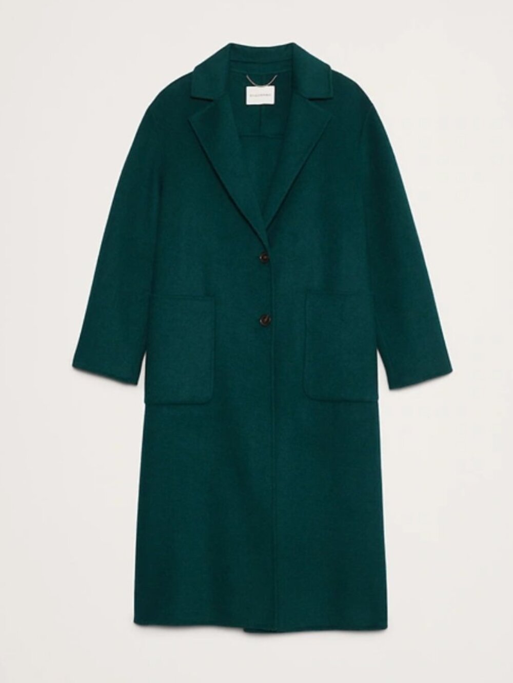 Banana Republic Double-Faced Top Coat – Deep Teal – Size S (BNWT)